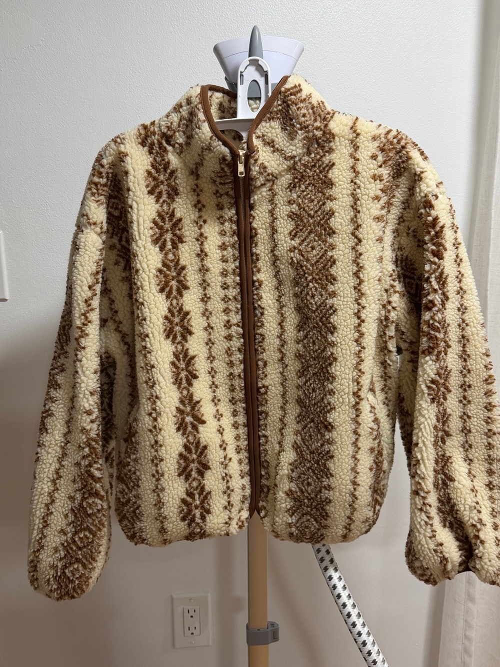 NWT All in Favor High Pile Fleece Jacket